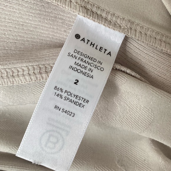 Athleta Brooklyn Textured Animal Print Jogger Pants in Leopard Abalone Gray - Picture 9 of 9